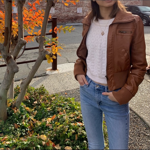 C’est Toi Faux Leather Jacket - Picture 3 of 3